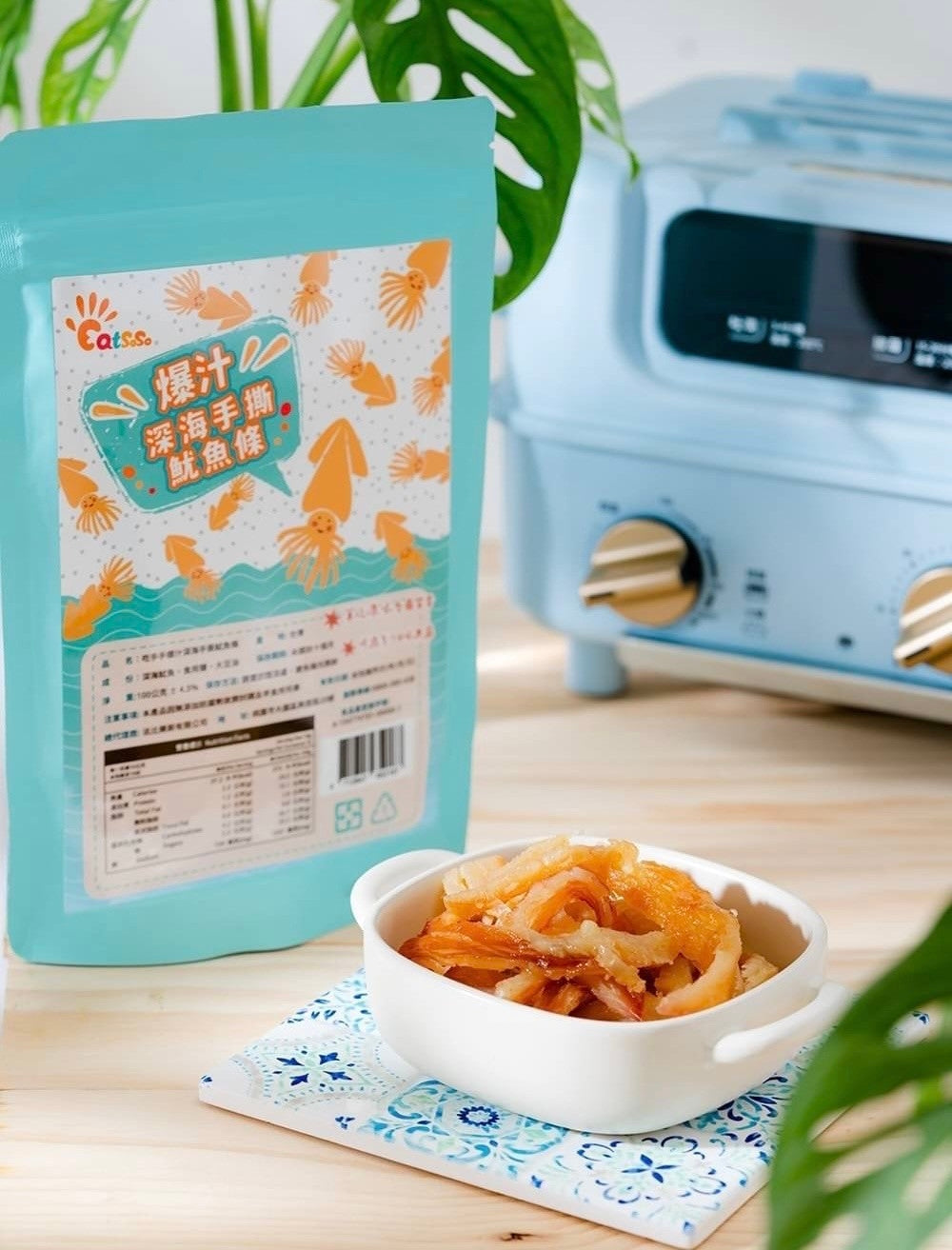 吃手手Eatsoso | 爆汁深海手撕魷魚條 100g